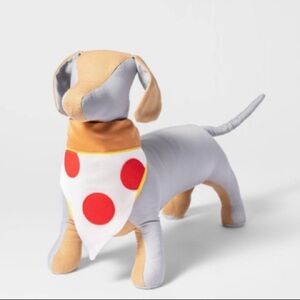 NWT Hyde & Eek pizza dog‎ bandana collar slide